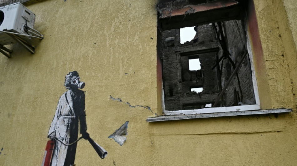 Une vente d'oeuvres de Banksy au profit de l'Ukraine cibl&eacute;e par une cyberattaque