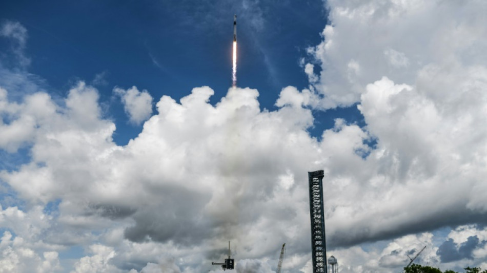 La capsule Crew Dragon de SpaceX arrim&eacute;e &agrave; l'ISS