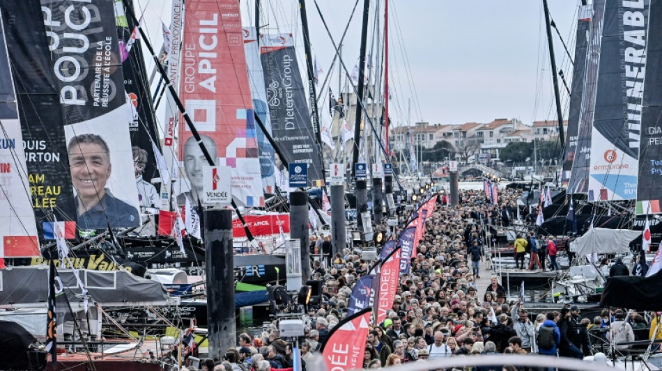 Vend&eacute;e Globe: 40 skippers au d&eacute;part d'une "course dingue"