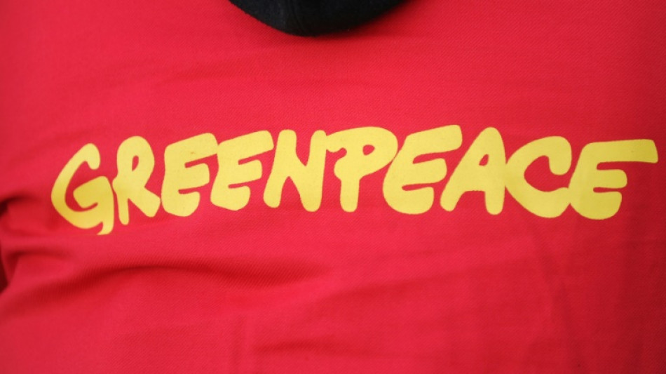 Greenpeace-Aktivisten demonstrieren gegen Gaspipeline Nord Stream 1