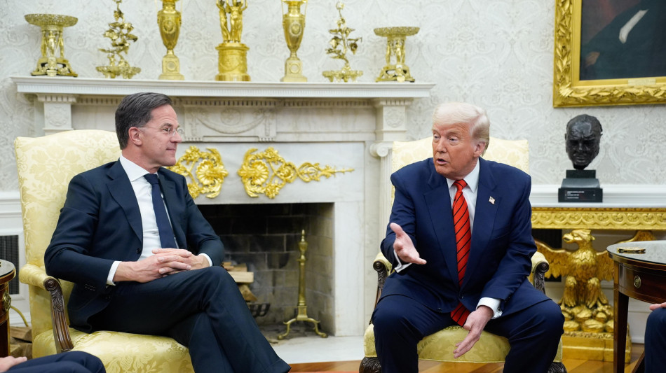 Rutte, 'accordo per armi importante, logico che europei paghino'