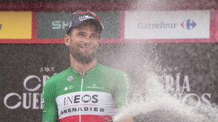 Tour d'Espagne: Ganna vainqueur du contre-la-montre de la 10e &eacute;tape, Kuss reste leader