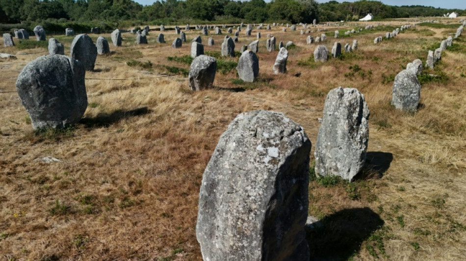 Les m&eacute;galithes de Carnac, premier site breton inscrit par l'Unesco au patrimoine mondial