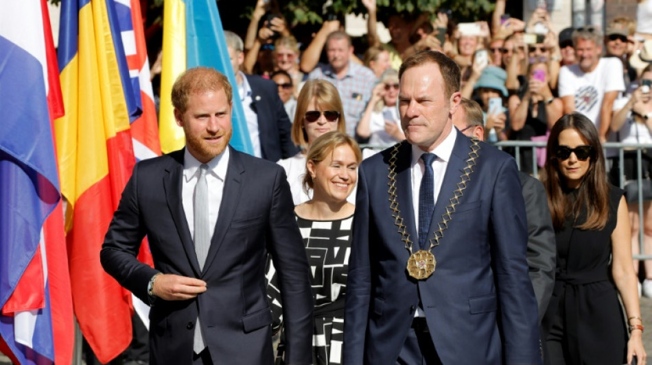 Britischer Prinz Harry anl&auml;sslich der Invictus Games in D&uuml;sseldorf