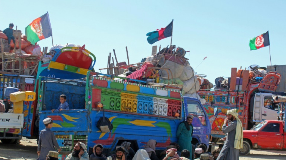 Chassés du Pakistan, des Afghans face au néant d'une vie à reconstruire