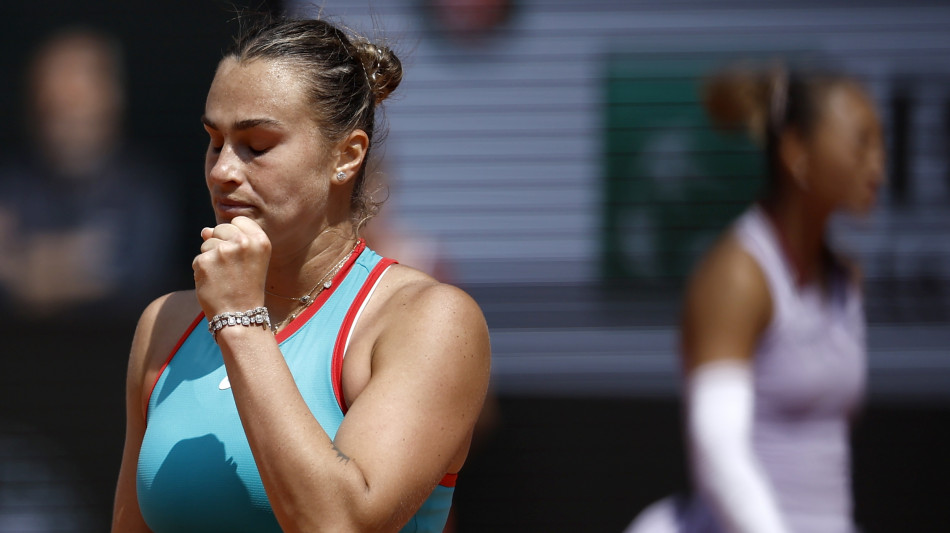 Roland Garros: Sabalenka batte cinese Zheng ed &egrave; in semifinale