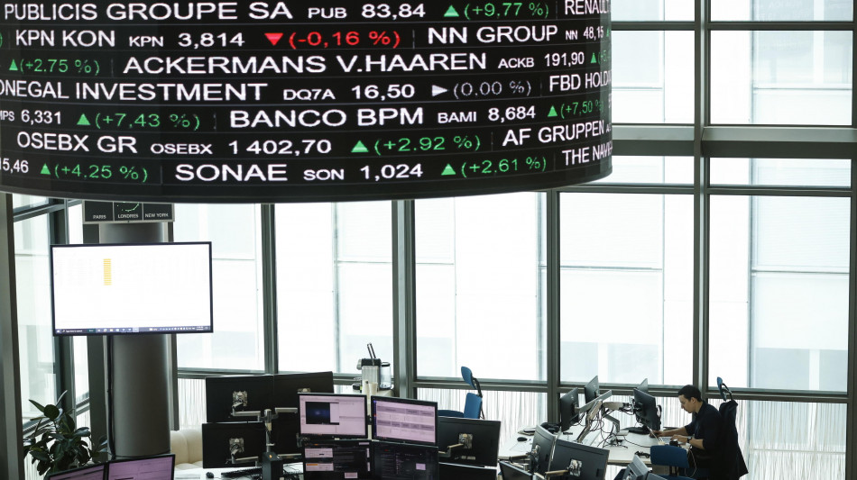 Borsa: l'Europa lima il rialzo con Wall Street, Milano +6%