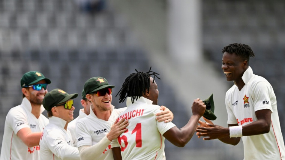 Muzarabani takes nine as Zimbabwe celebrate Bangladesh first Test win