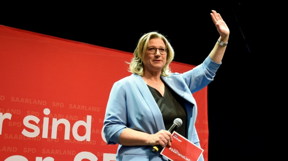 Rehlinger kündigt nach Sieg bei Landtagswal im Saarland SPD-Alleinregierung an
