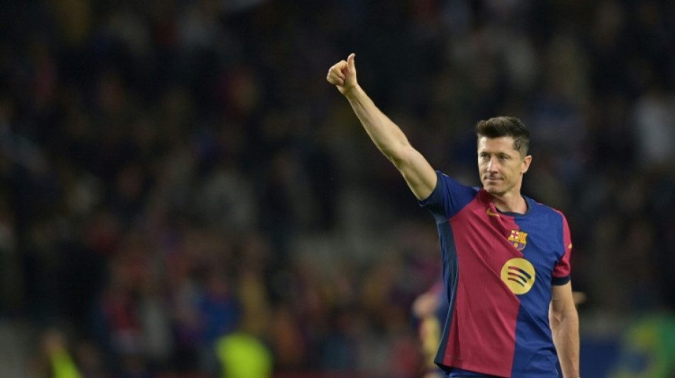 C1: pas d'exploit pour Brest, surclass&eacute; par le Bar&ccedil;a de Lewandowski